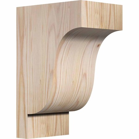 Ekena Millwork Newport Smooth Corbel, Douglas Fir, 5 1/2"W x 8"D x 12"H COR06X08X12NEW00SDF